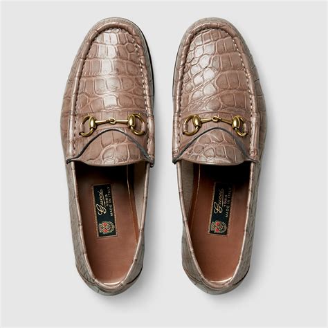 mens gucci lug sole loafers|gucci 1953 horsebit loafer.